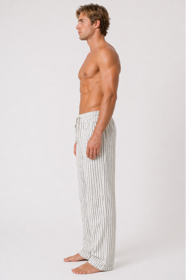 THESEUS PANTOLON - SİYAH ÇİZGİLİ